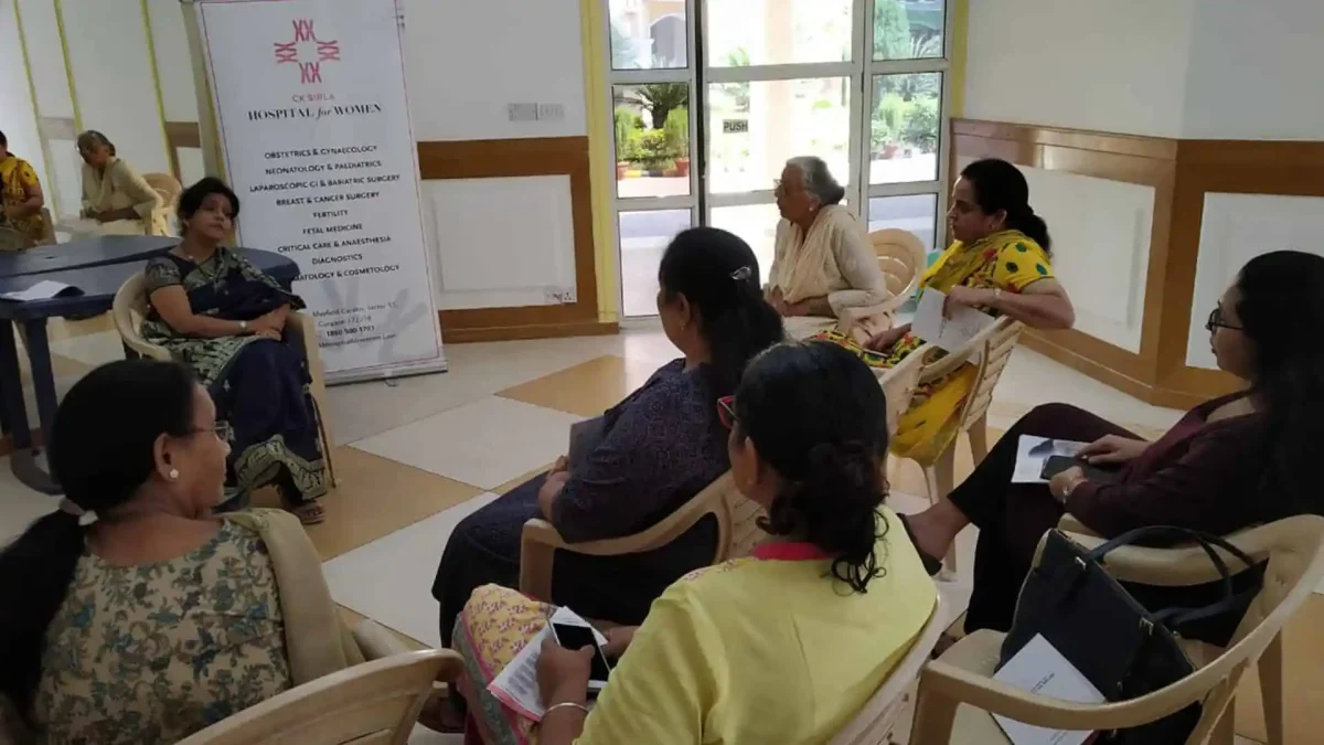Health talk at belvedre