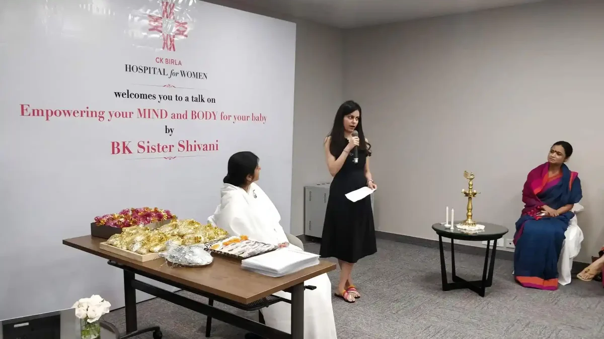 Health talk by Sister Shivani