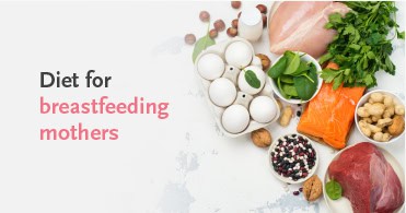 Diet for breastfeeding mothers - Thumbnail