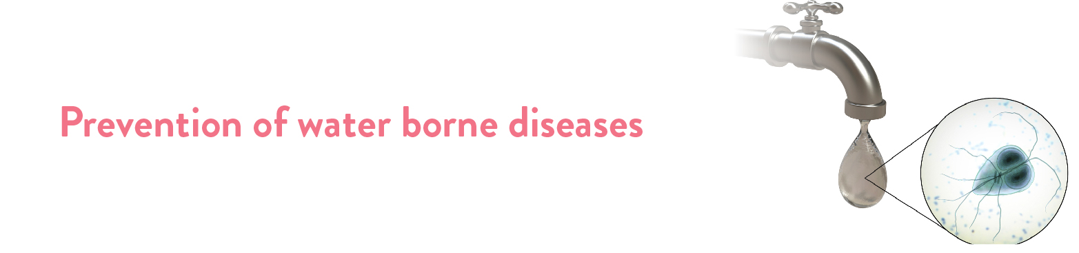 water borne diseases - Symtpoms, prevention and treatment