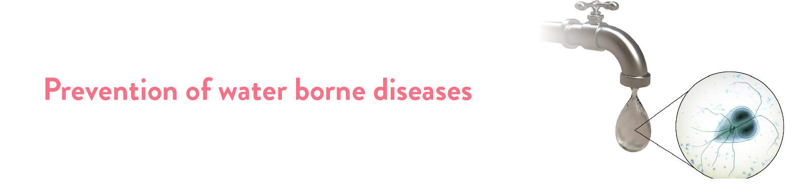 water borne diseases - Symtpoms, prevention and treatment