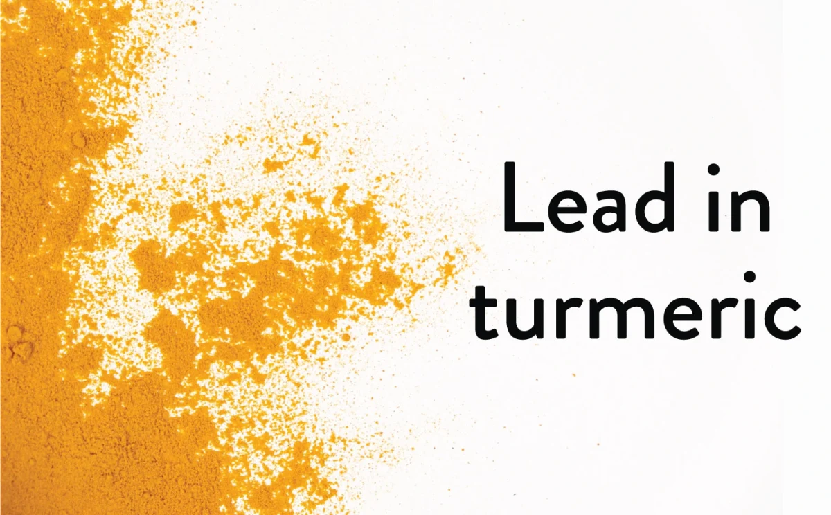 Lead in Turmeric