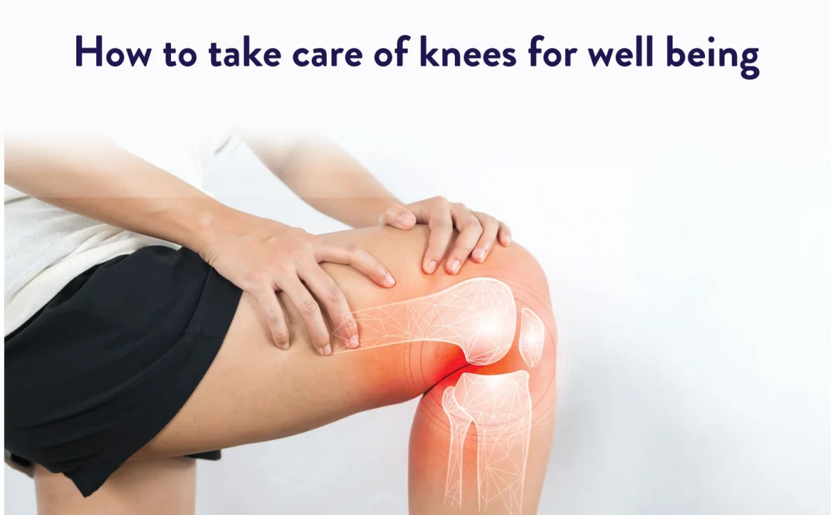 How to take care of knees for a well being