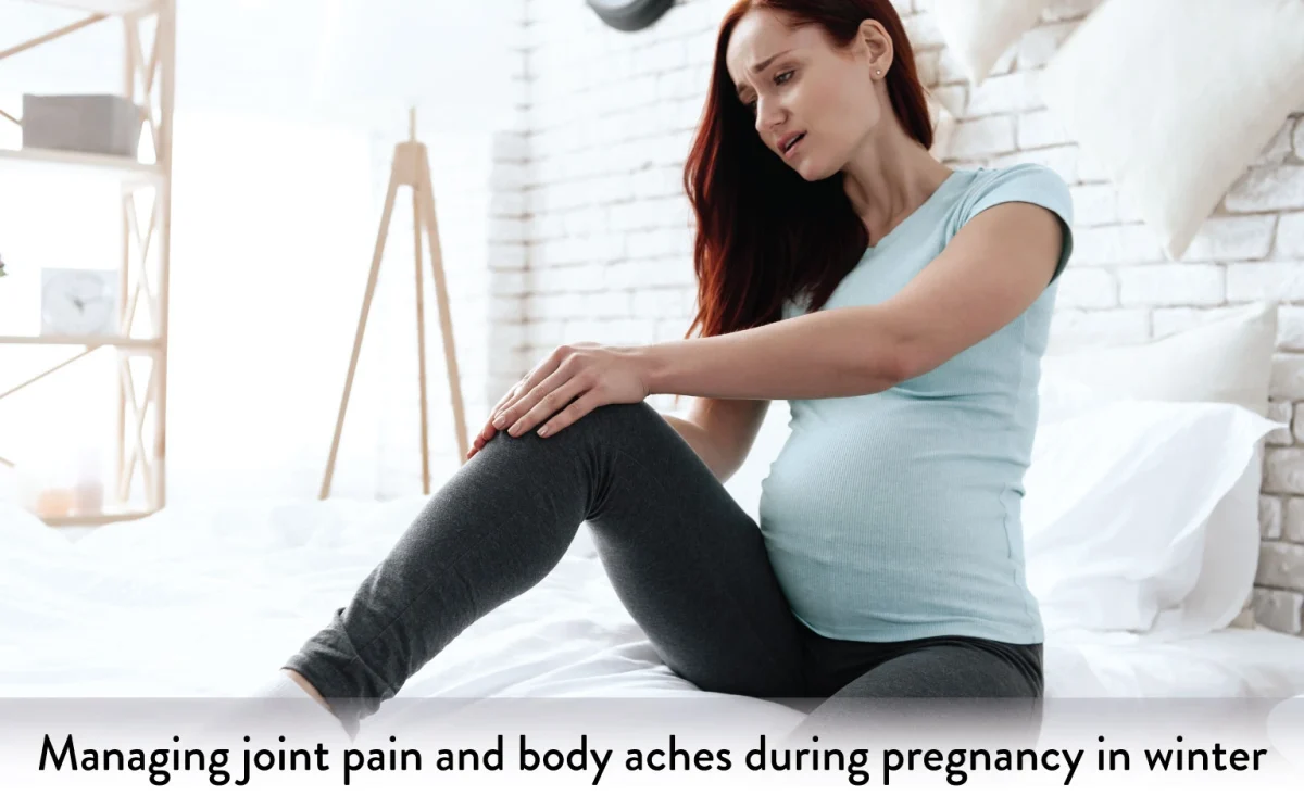 managing joint pain and body aches during pregnancy in winter