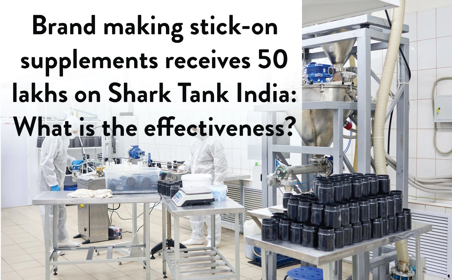 brand making stick on supplements receives funding on shark tank but do they work?