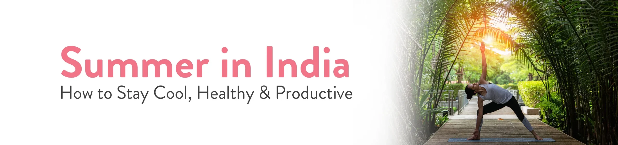 How to stay cool, healthy & productive during summer in India